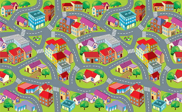 Neighborhood cartoon
